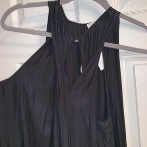 Dark Gray Silk Tank